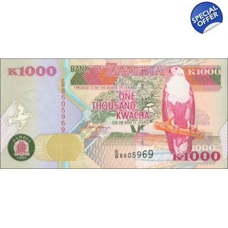 Zambia - 1000 Kwacha - ..