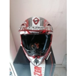 LAZER Helmet model 'MX6 HAWK LTD RED size XL