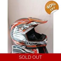 LAZER Helmet model 'MX6 HAWK LTD ORANGE size L