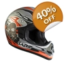 LAZER Helmet model 'X5 SKULL' LAZER Helmet model 'X5 SKULL'