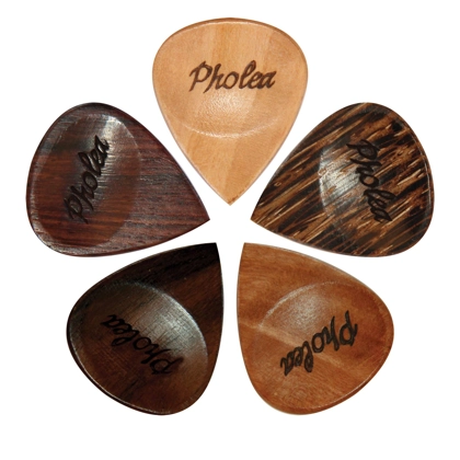 Pholea Timber Guitar Pick 5 Pack