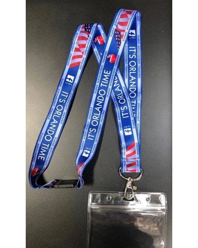 IOT Lanyard with Plastic Holder - New Style