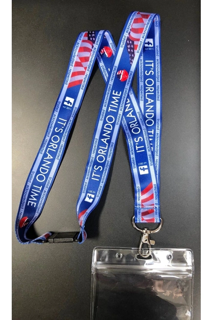 IOT Lanyard with Plastic Holder - New Style