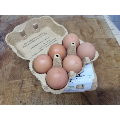 6 Free Range Eggs