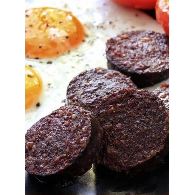 Black pudding ( pe..