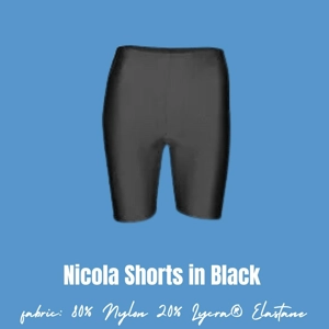 Nicola Shorts in Nylon Lycra