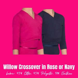 Willow Crossover Cotton/Poly Cardigan