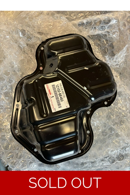 Genuine Toyota 3SGE rev 3 steel oil pan/sump pan