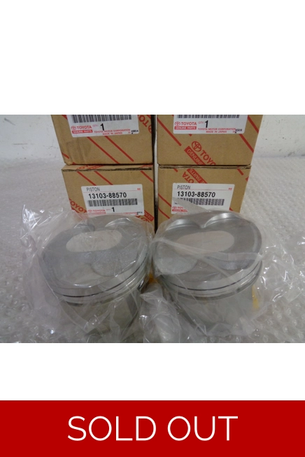 Genuine Toyota 3SGE BEAMS piston set – 86.5mm