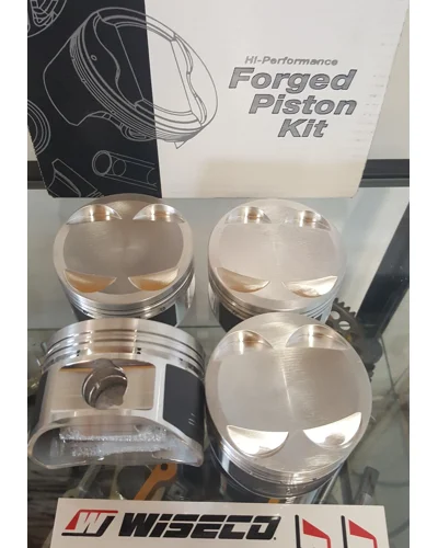 Wiseco Toyota 4AGE Turbo low compression forged piston set