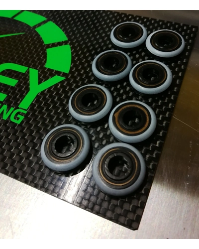 Genuine Toyota 4AGE 1.6 16v cam cover washer seals - set of 8