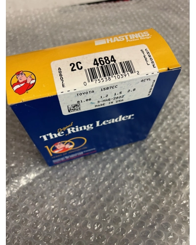 Hastings Toyota 4AGE MR2  piston ring set - STD