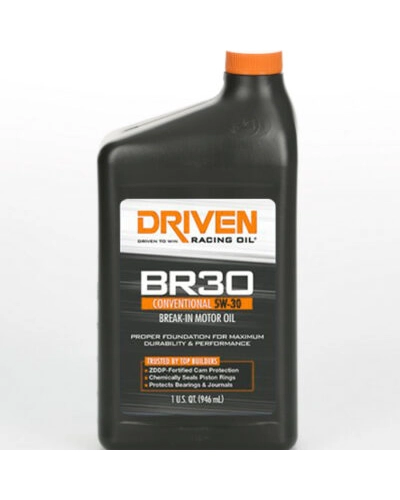 Driven BR30 Mineral Break-In Oil 5W 30 1 US Quart