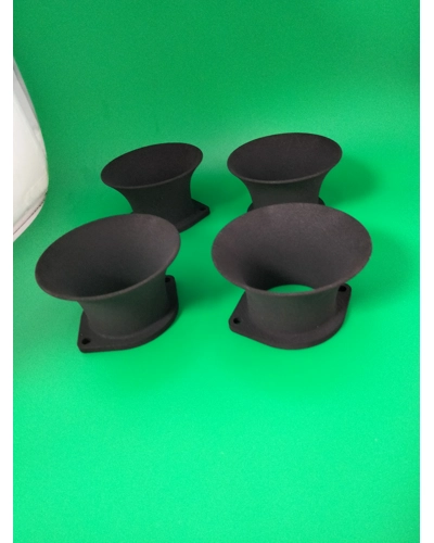 Air Trumpet / Horn 45mm x50mm velocity stack suits Jenvey DCOE - set of 4
