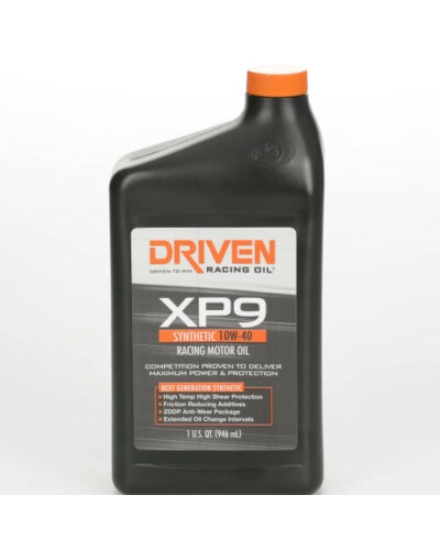 Driven XP9 10W-40 Synthetic racing oil 1 US Quart