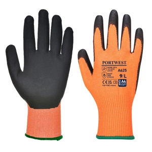 A625 - Cut D13 PU Viz-Tex Glove