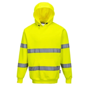 B304 Hi-Vis Hooded Sweatshirt Portwest