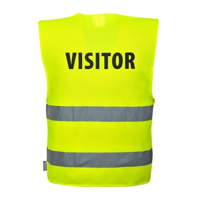 VISITOR Hi-Vis Vest title=