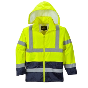 H443 - Hi-Vis Contrast Classic Rain Jacket