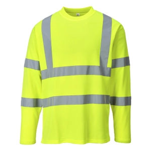 S278 Hi-Vis Long Sleeved T-Shirt Portwest