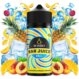 Bombo Bar Juice Pineapple Peach Mango 120ml