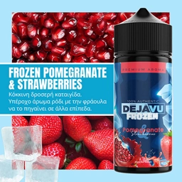 Frozen Pomegranate Strawberries
