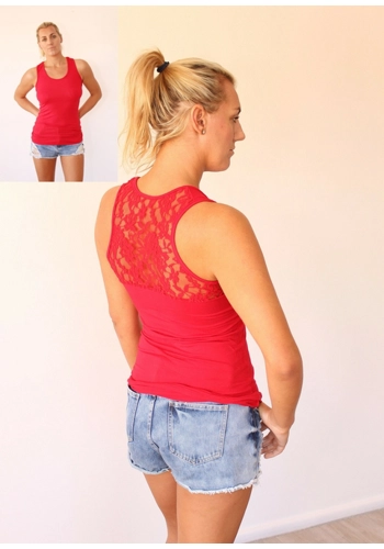 Lace Racerback