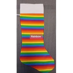 Rainbow Christmas Stocking