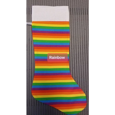 Rainbow Christmas Stocking Rainbow Christmas Stocking
