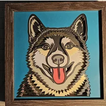Black & Tan Smile Shiba..
