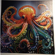 Cosmic Octopus 12x12 Fr..
