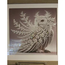 Crystal Owl 12x12 Frame..