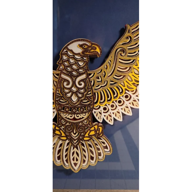 Additional Image for Bald Eagle 12x12 Shadow Box Art