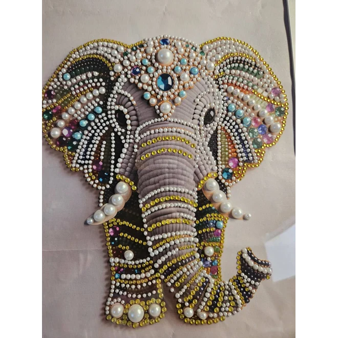 Additional Image for Elephant Mixed Media 12x16 Framed Art