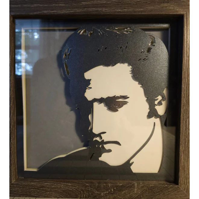 Additional Image for Elvis Pop Art 8x8 3D Shadow Box