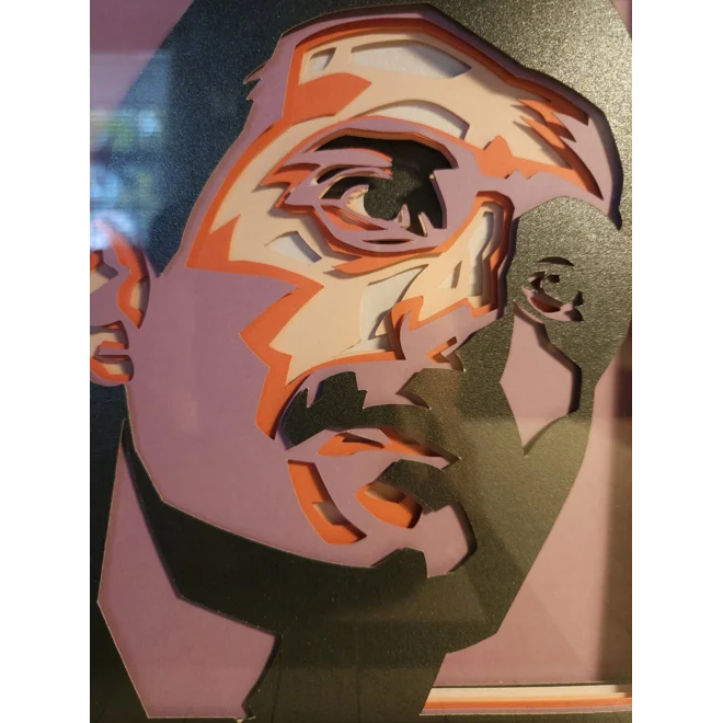 Additional Image for Freddie Mercury 3D 8x8 Pop Art Shadow Box