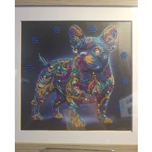 French Bulldog Neon 12x..