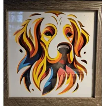 Golden Retriever Paint ..