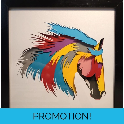 My Horse of Many Colors..