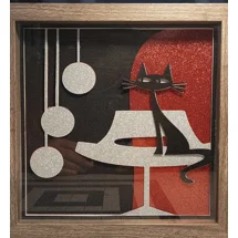 Mid Century Modern Cat ..