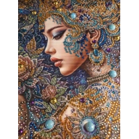 Mother Nature 12x12 Framed Rhinestone Art