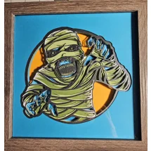 Mummy 8x8 3D Shadow Box..