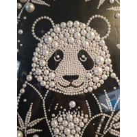 Panda 12x16 Framed Pearl Art