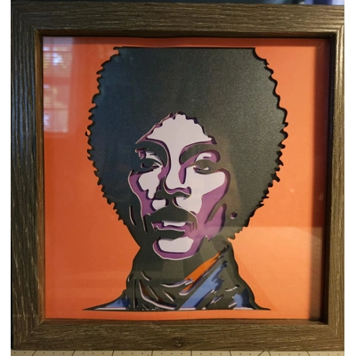 Prince Pop Art 3D 8x8 Shadow Box Prince Pop Art 3D 8x8 Shadow Box