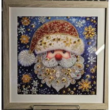 Santa Claus Face 12x12 ..