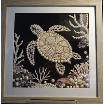 Sea Turtle Pearls 12x12..