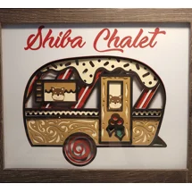 Shiba Chalet 8x10 3-D S..