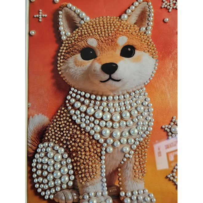 Additional Image for Shiba Inu Pearl 12x16 Framed Art