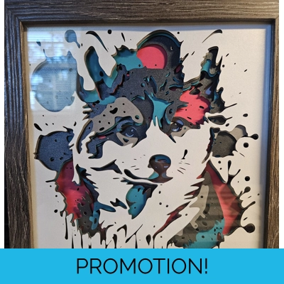 Black Shiba Inu Splash ..