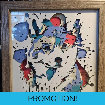 Cream Shiba Inu Splash ..